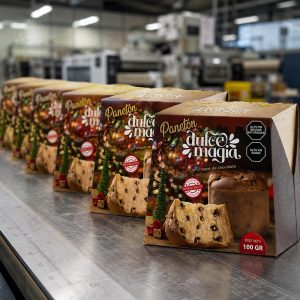 Caja para Panetoncito Imprenta Gráfica Garcia Lima Perú