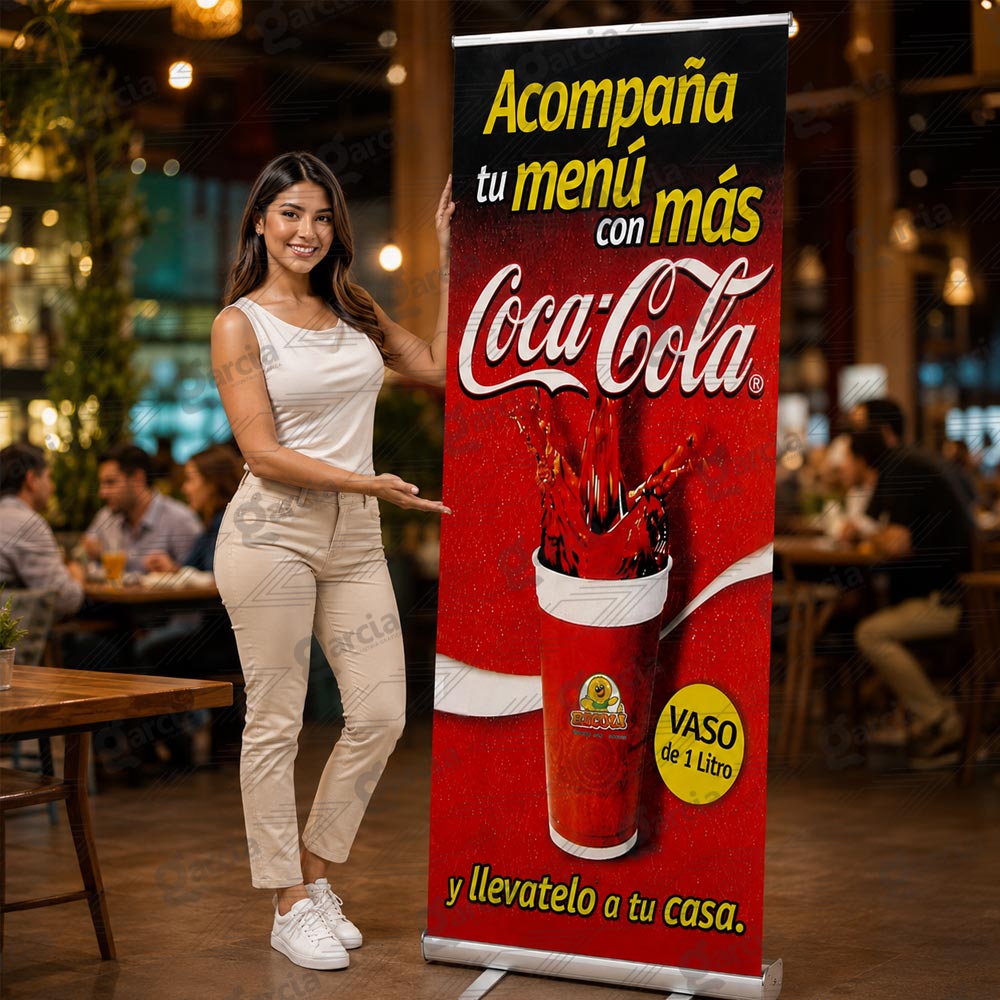 banner roll screen imprenta grafica garcia lima peru