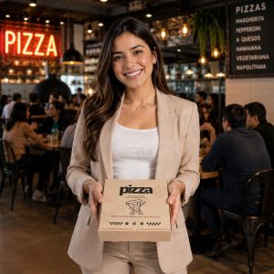 Caja de pizza Imprenta Grafica Garcia Lima Peru