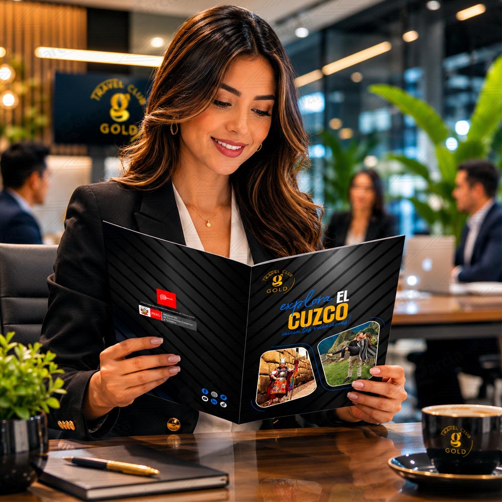 Carpeta Corporativa Imprenta Grafica Garcia Lima Peru