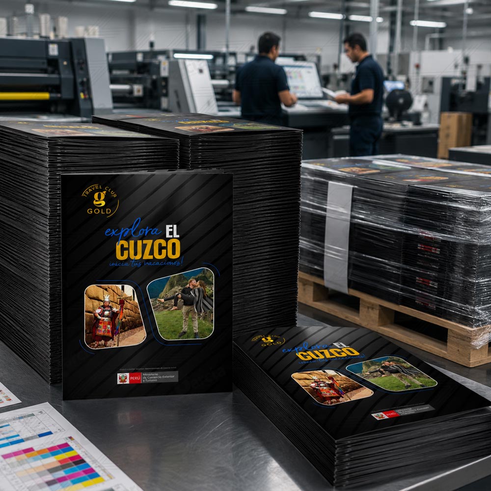 Carpeta Corporativa Imprenta Grafica Garcia Lima Peru