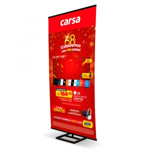 Banner Publicitario de Fierro Imprenta Garcia Lima Perú