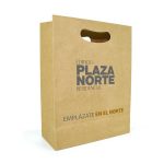 bolsa kraft asa troquelada imprenta garcia lima perú