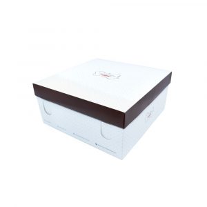 Caja para Torta con Tapa (26x26x12 cm) - Image 4