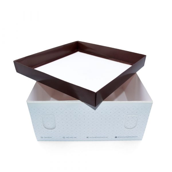 Caja de Torta Imprenta Grafica Garcia Lima Peru