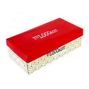 Caja De Zapatillas 2 Colores imprenta garcia lima