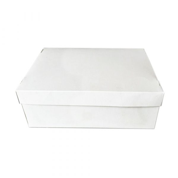 caja de zapatos duplex blanco imprenta grafica garcia