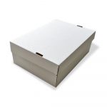 caja de zapatos duplex blanco imprenta grafica garcia