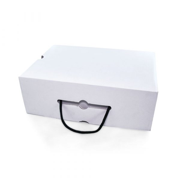 caja maletín de cartón en imprenta garcia