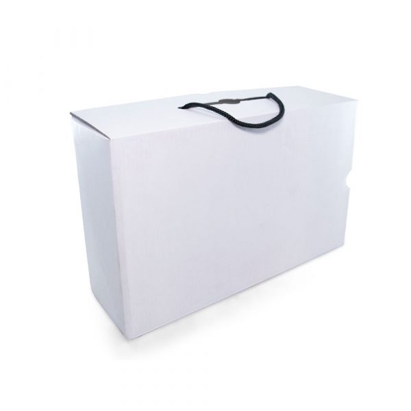 caja maletín de cartón en imprenta garcia