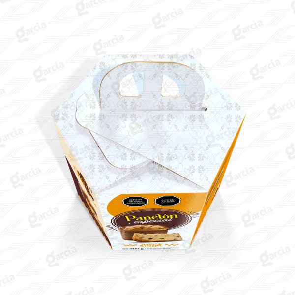 caja paneton hexagonal imprenta grafica garcia lima peru