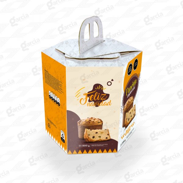 caja paneton hexagonal imprenta grafica garcia lima peru