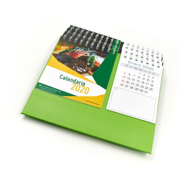 calendario de mesa personalizado imprenta grafica garcia Lima Perú