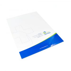 carpeta folder corporativo personalizado en imprenta garcia lima perú