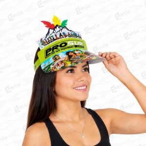 Visera de Cartón Publicitario Imprenta Grafica Garcia Lima Peru
