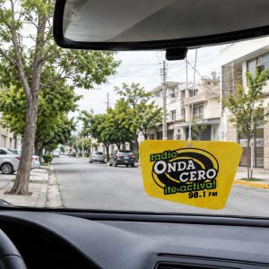 Ambientadores Publicitarios para Auto Imprenta Grafica Garcia Lima Peru