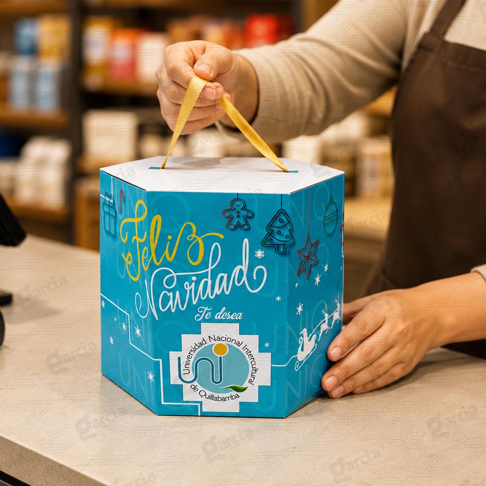 Cajas para Paneton Imprenta Grafica Garcia Lima Peru