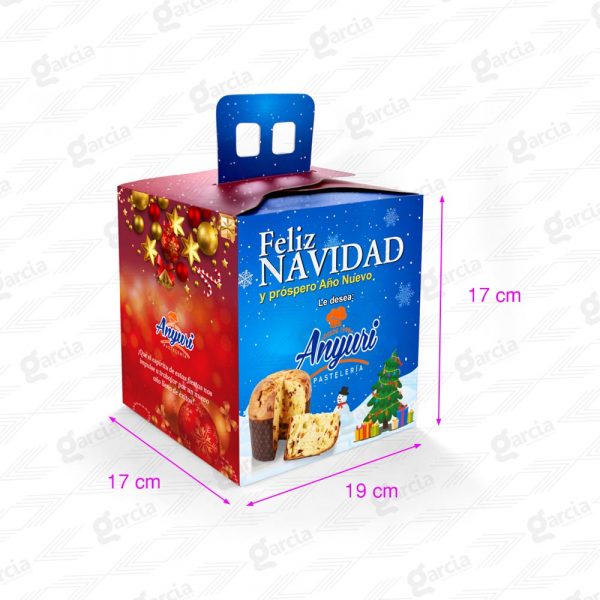 Caja para paneton Imprenta Grafica Garcia Lima Peru