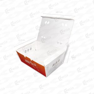 Caja para papas fritas Imprenta Grafica Garcia Lima Perú
