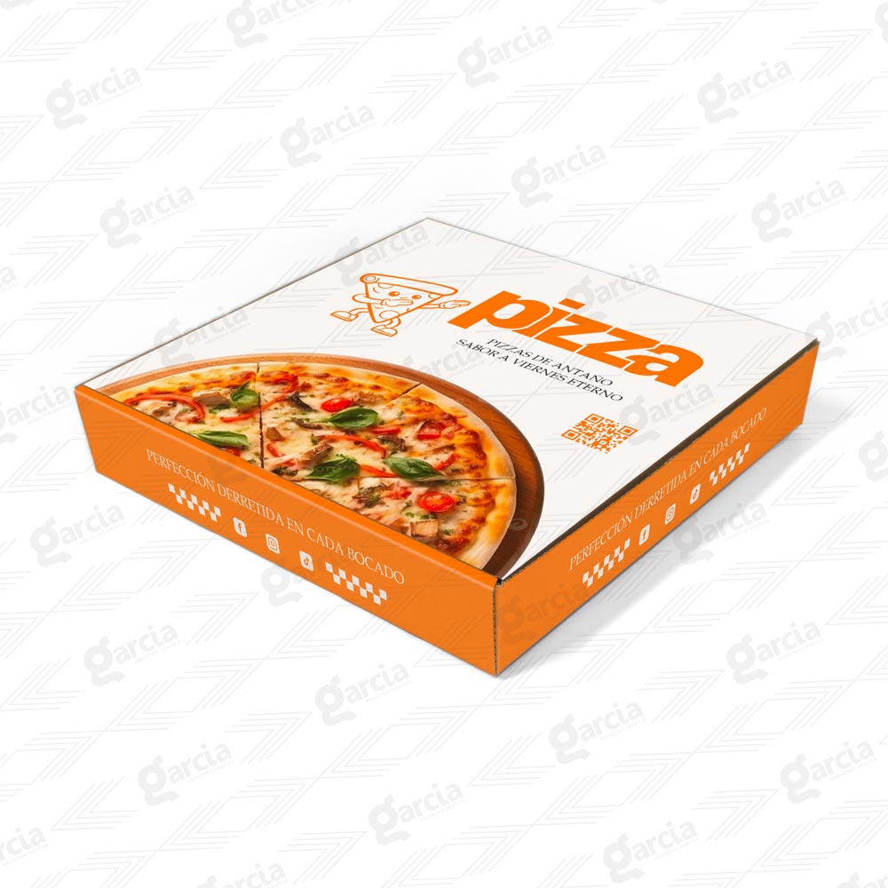 Caja de pizza Imprenta Grafica Garcia Lima Peru