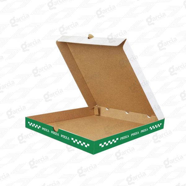 Caja de Pizza Blanco Imprenta Grafica Garcia Lima Peru