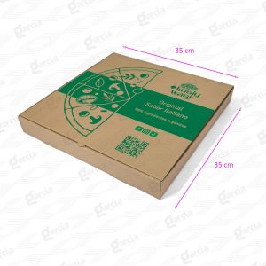 Caja de pizza Imprenta Grafica Garcia Lima Peru
