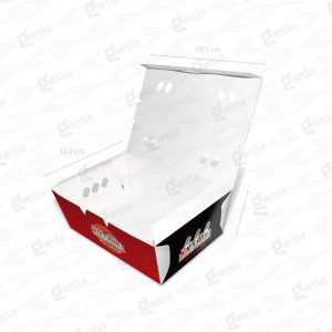 Caja de pollo a la brasa Imprenta Grafica Garcia Lima Perú