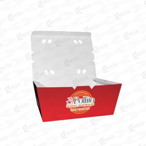 Caja de pollo a la brasa Imprenta Grafica Garcia Lima Perú