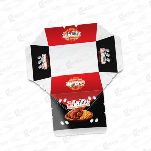Caja de pollo a la brasa Imprenta Grafica Garcia Lima Perú