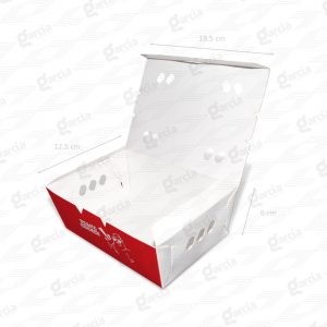 Caja de pollo a la brasa Imprenta Grafica Garcia Lima Perú