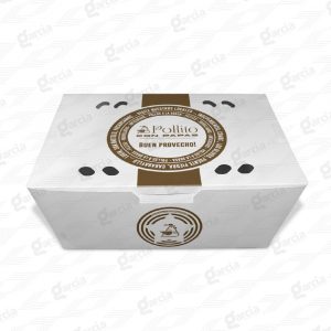 Caja de pollo a la brasa Imprenta Grafica Garcia Lima Perú