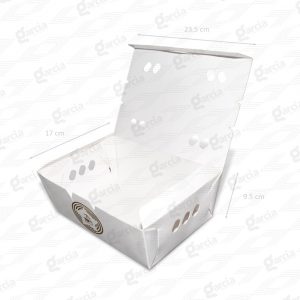 Caja de pollo a la brasa Imprenta Grafica Garcia Lima Perú
