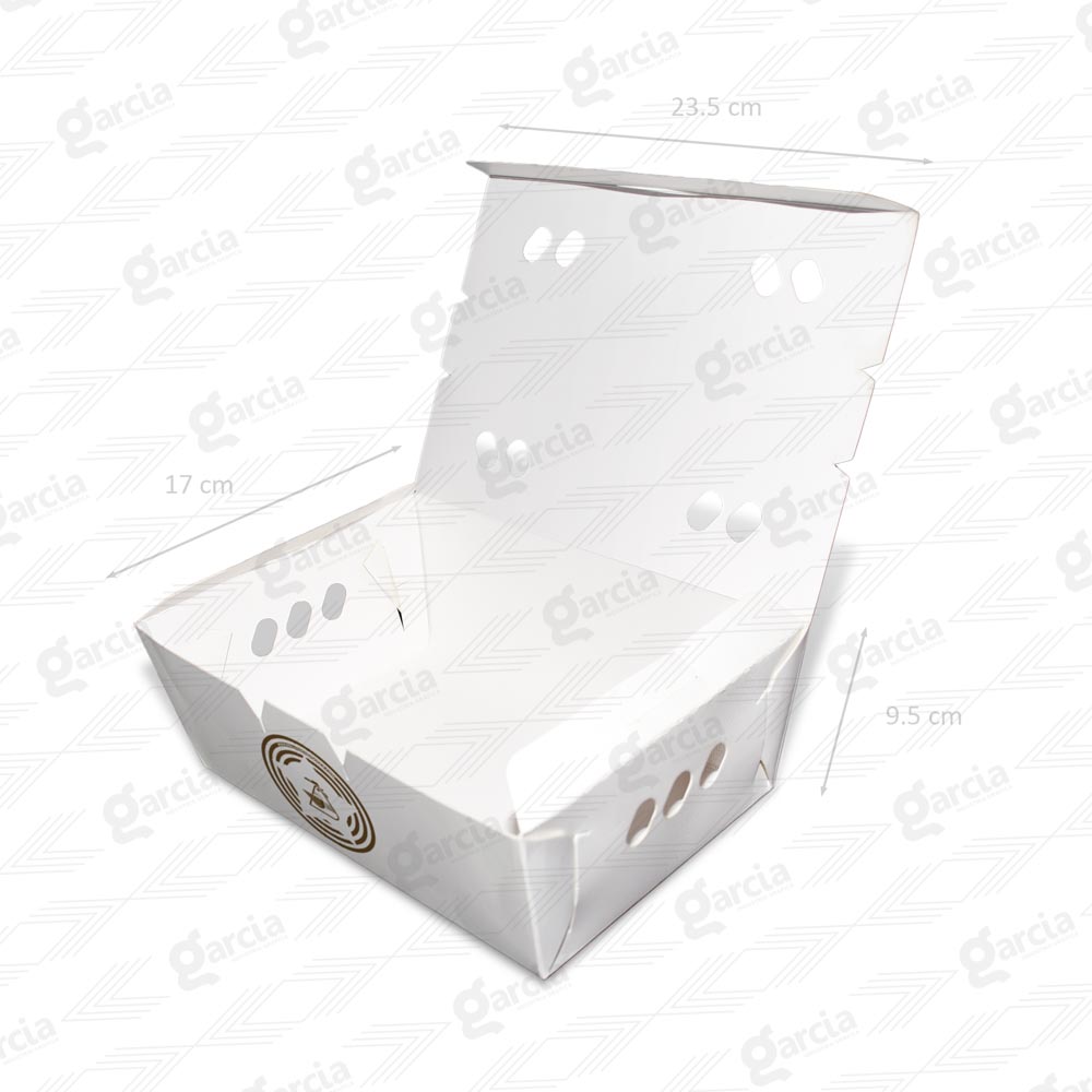 Caja de pollo a la brasa Imprenta Grafica Garcia Lima Perú