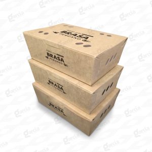 Caja de pollo a la brasa Imprenta Grafica Garcia Lima Perú