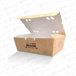 Caja de pollo a la brasa Imprenta Grafica Garcia Lima Perú