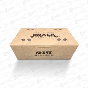 Caja de pollo a la brasa Imprenta Grafica Garcia Lima Perú