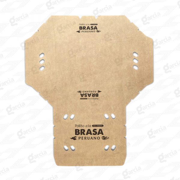 Caja de pollo a la brasa Imprenta Grafica Garcia Lima Perú