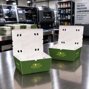 Caja de pollo a la brasa Imprenta Grafica Garcia Lima Perú