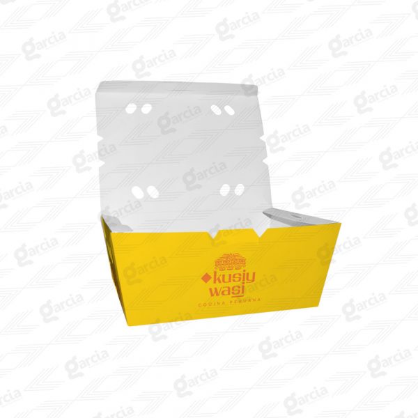 Caja para pollo broaster Imprenta Grafica Garcia Lima Perú