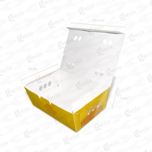 Caja para pollo broaster Imprenta Grafica Garcia Lima Perú