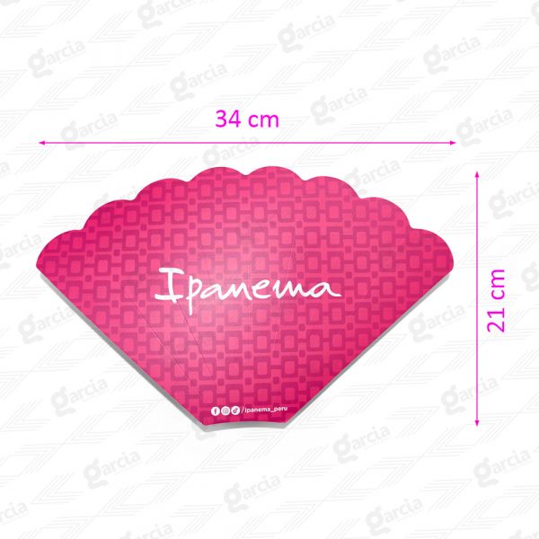 Abanico Promocional Publicitario Imprenta Gráfica Garcia Lima Perú