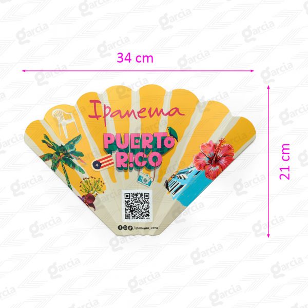 Abanico Promocional Publicitario Imprenta Gráfica Garcia Lima Perú