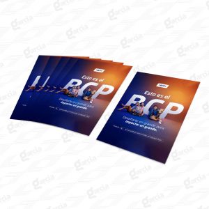 Afiches Poster Publicitarios Promocionales Imprenta Gráfica Garcia Lima Perú