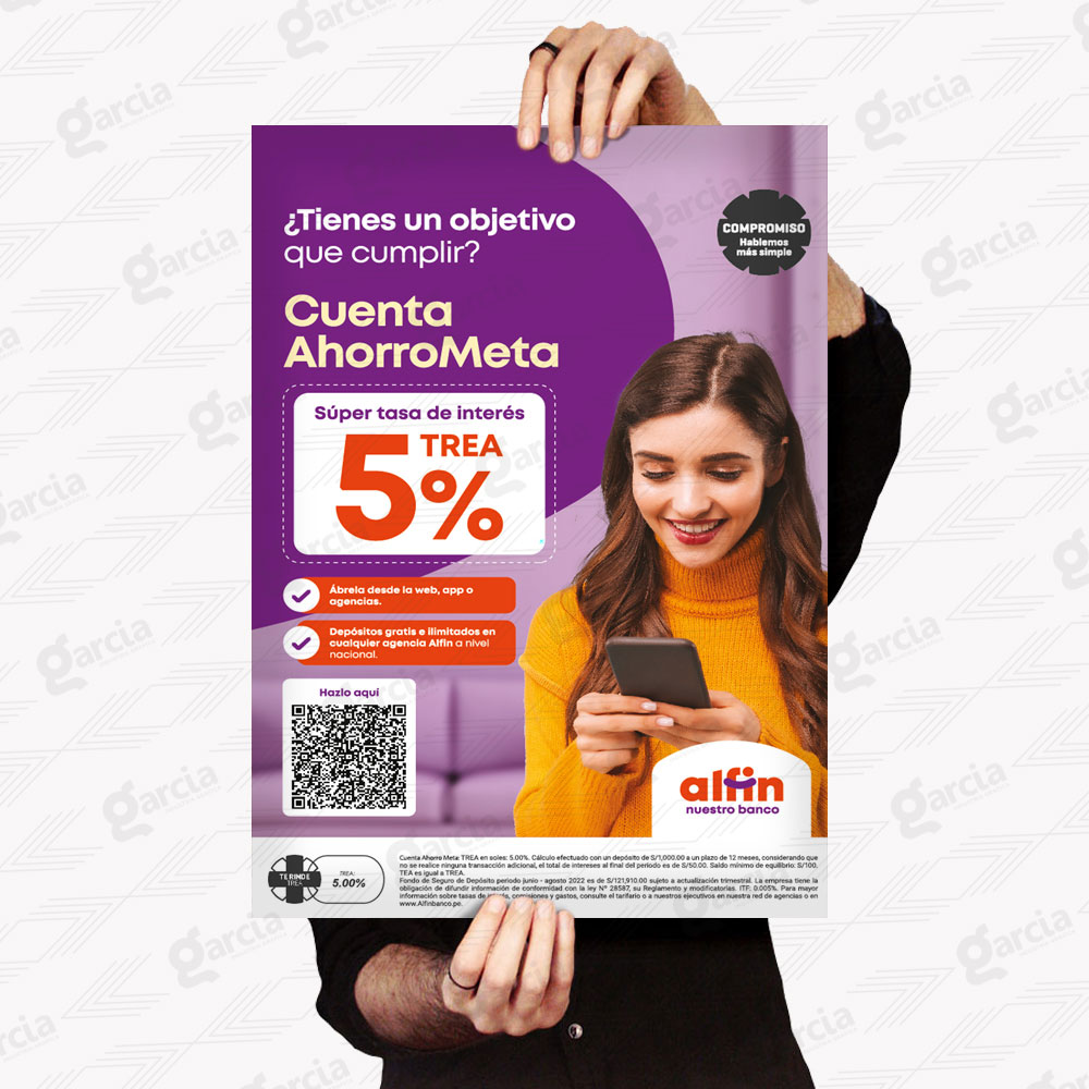 Afiches Poster Publicitarios Promocionales Imprenta Gráfica Garcia Lima Perú