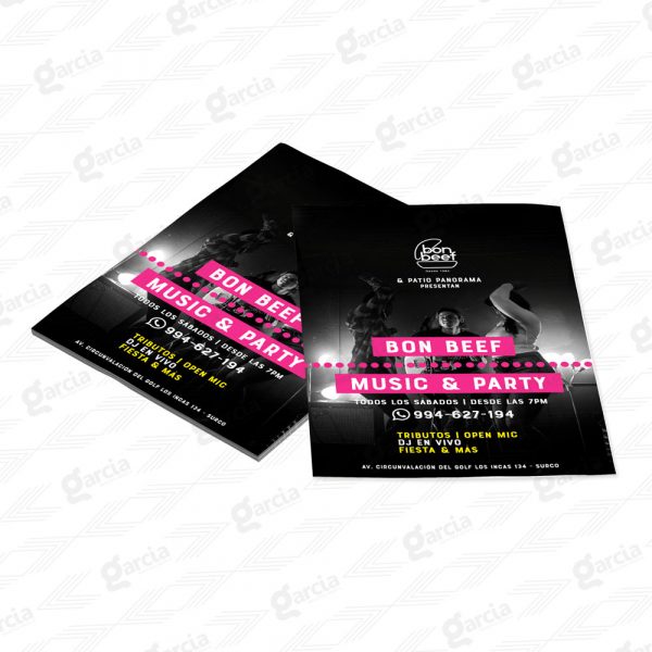 Afiches Poster Publicitarios Promocionales Imprenta Gráfica Garcia Lima Perú