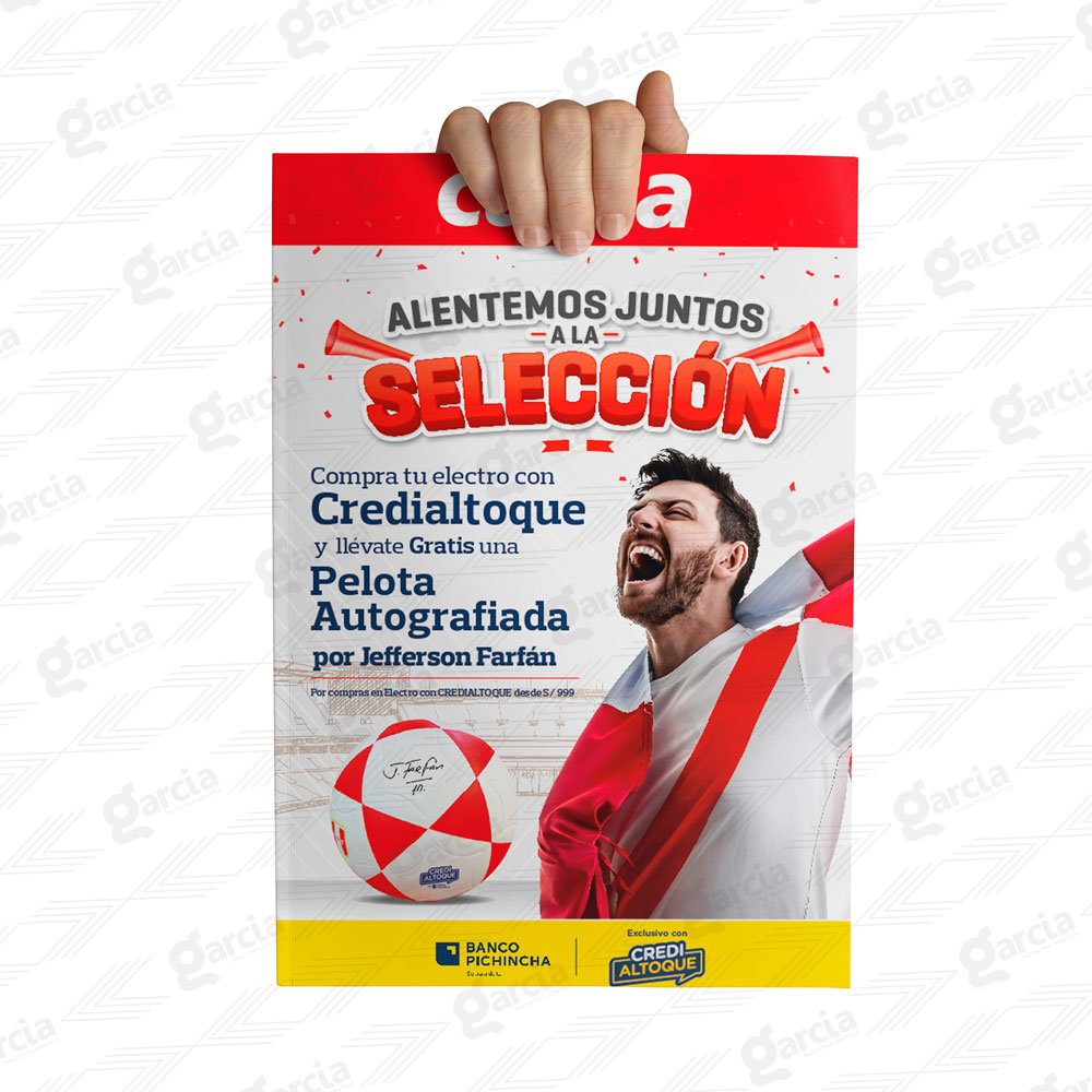 Afiches Poster Publicitarios Promocionales Imprenta Gráfica Garcia Lima Perú