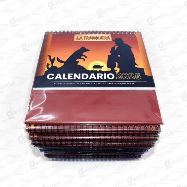 Calendario de Escritorio Comercial Imprenta Gráfica Garcia Lima Perú