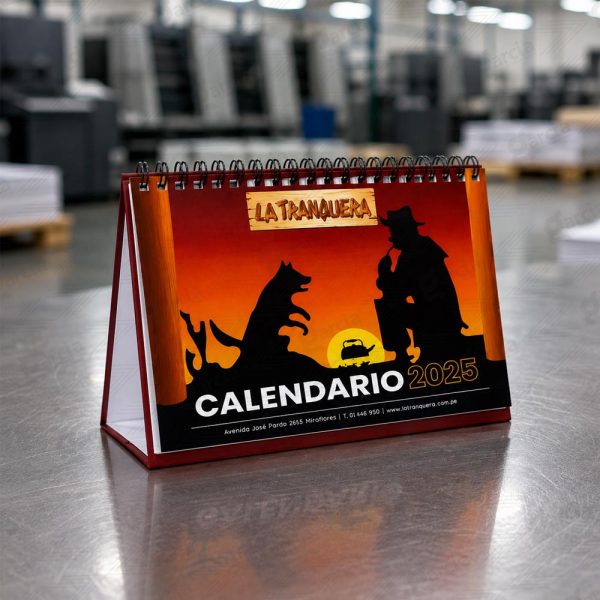 Calendario de Escritorio Comercial Imprenta Gráfica Garcia Lima Perú