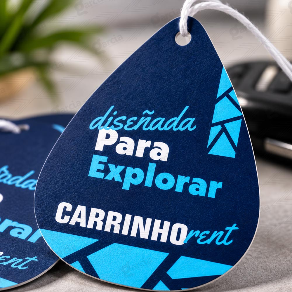 Ambientadores Publicitarios para Carros Imprenta Gráfica Garcia Lima Perú