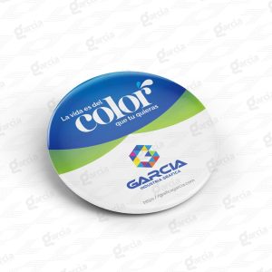 Pin Publicitario Imprenta Gráfica Garcia Lima Perú